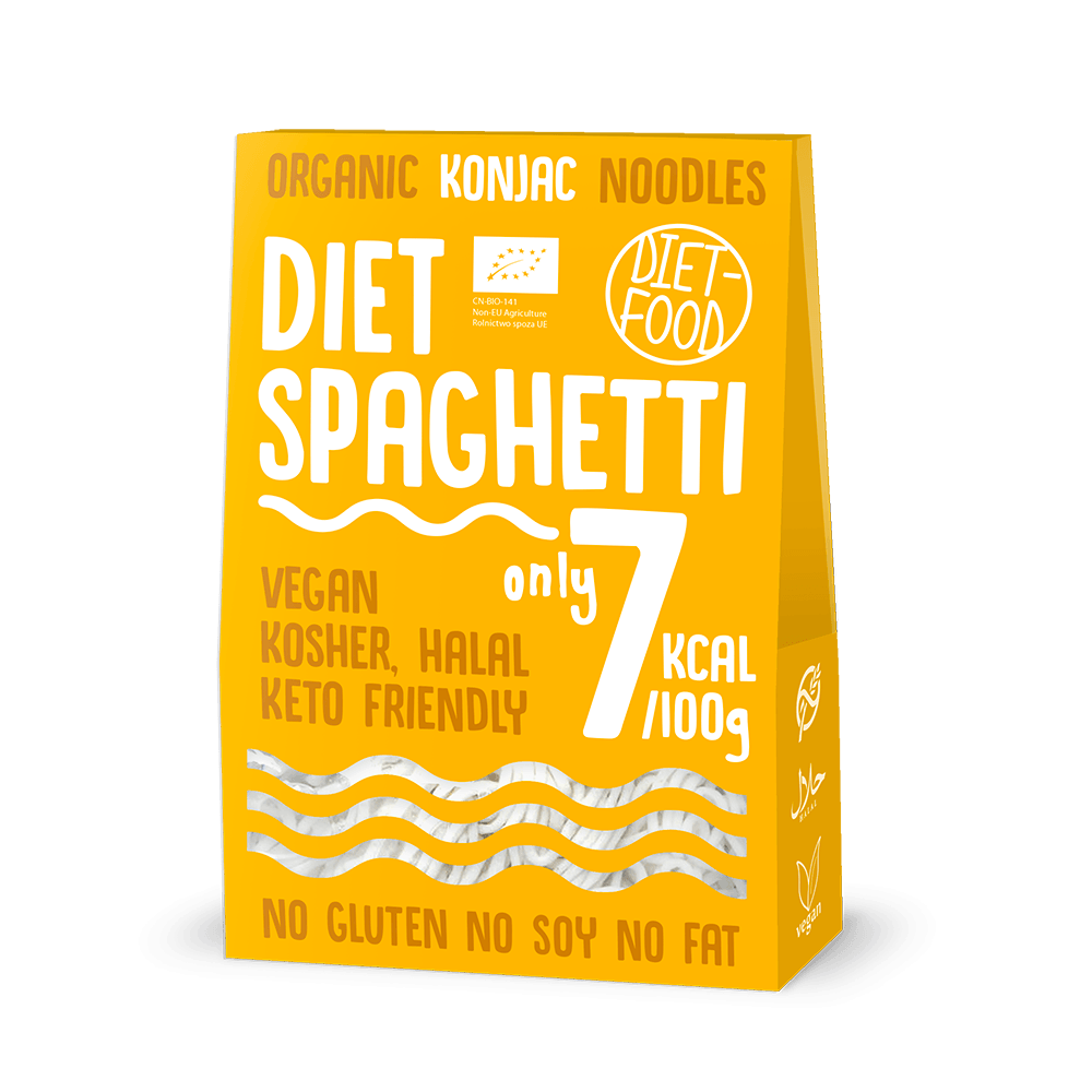 Spaghetti shirataki, eco-bio, 300g - diet food