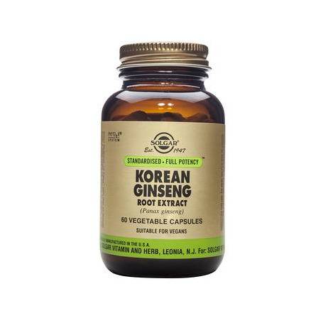 Korean Ginseng Root Extract 60cps - SOLGAR