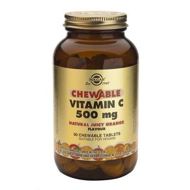 Vitamina c 500mg orange 90cps - solgar