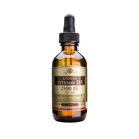 Vitamina D3 2500IU lichid 59ml  - SOLGAR