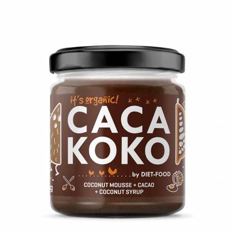 Crema de cocos cu cacao KOKOSCA 200g, Diet Food