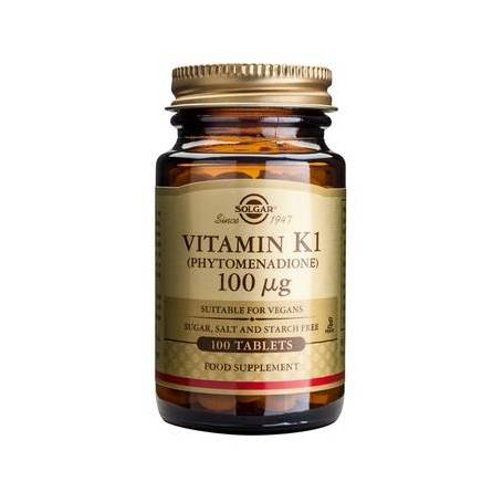 Vitamina K1 100mg 100cps - SOLGAR