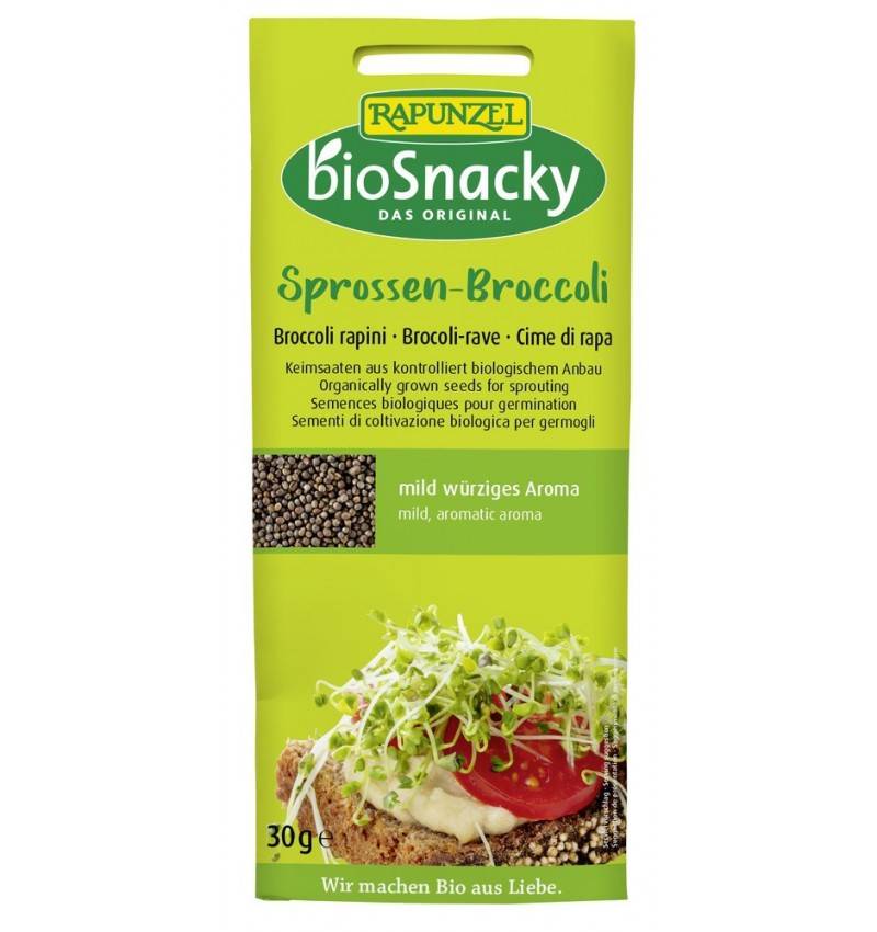 Seminte De Broccoli Pentru Germinat, Eco - Bio, 30 G, Rapunzel