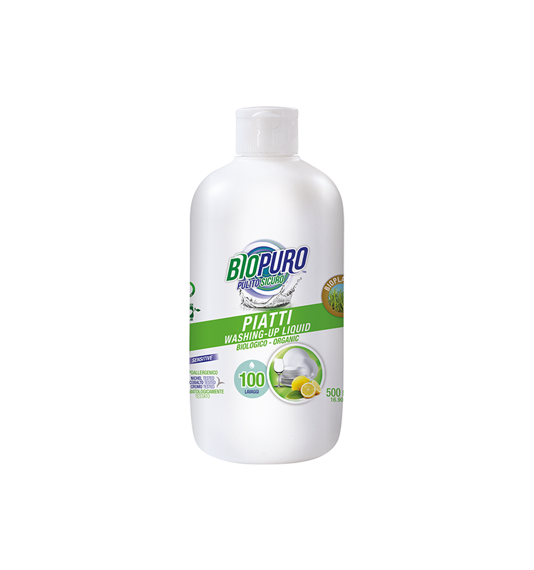 Detergent Lichid Pentru Vase, 500ml Biopuro