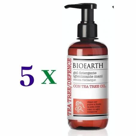 Set 5 geluri igienizante naturale 250ml - Bioearth