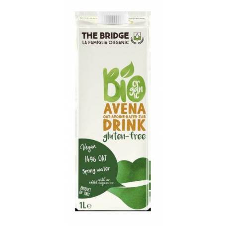 Lapte vegetal de ovaz fara gluten 1l ECO-BIO - The Bridge