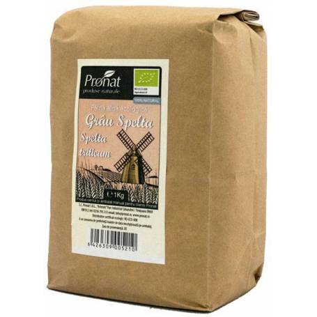 Faina alba de grau spelta (spelta triticum), eco-bio, 1kg - Pronat