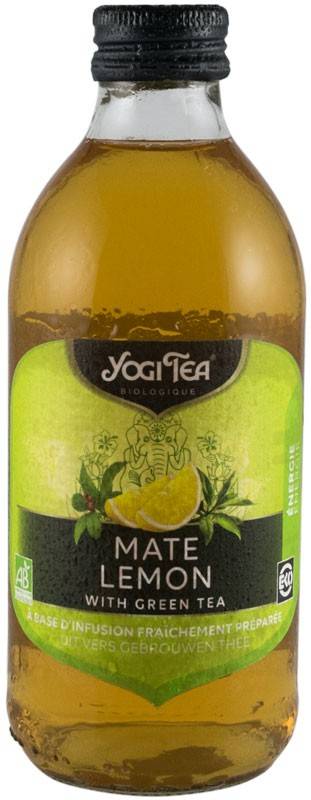 Ceai mate si lamaie cu ceai verde, 330 ml, eco-bio, yogi tea