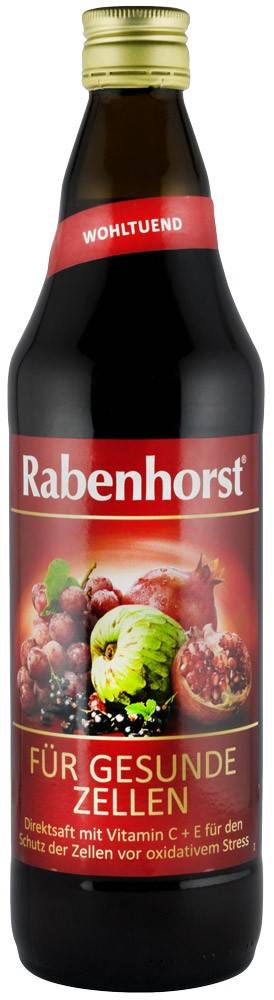 „pentru celule sanatoase” suc de fructe, 0.75l rabenhorst