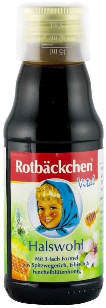 Suc „sanatatea gatului”, 125 ml rotbackchen vital