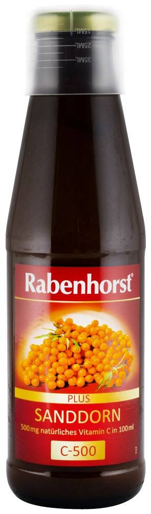 Suc cu pulpa „catina plus” c500, 450 ml rabenhorst