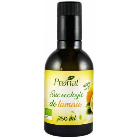 Suc de lamaie, eco-bio, 250 ml, Pronat