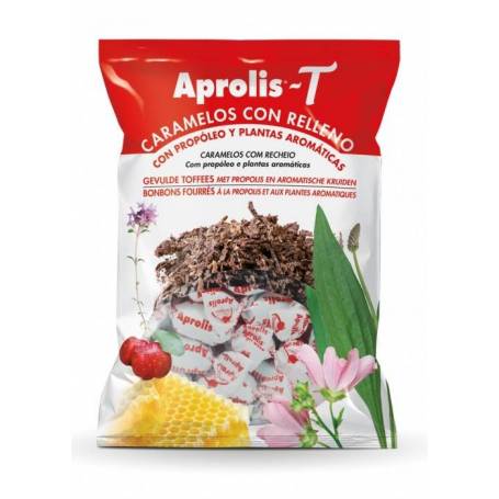 Dropsuri cu umplutura, plante aromatice si propolis, 100g - APROLIS - T
