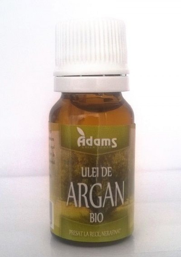Ulei argan eco-bio dezodorizat - presat la rece - 10ml - adams