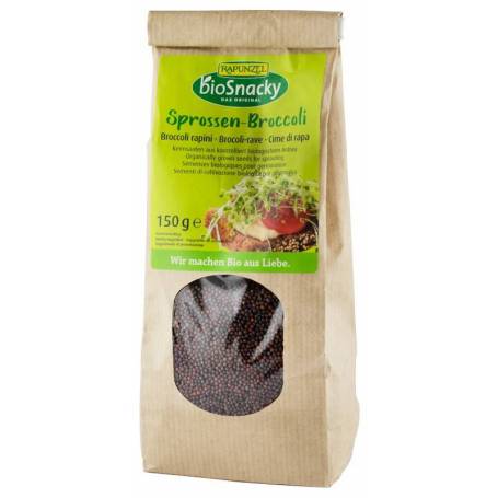 Seminte de brocoli pentru germinat, eco-bio, 150g - Rapunzel