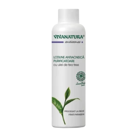 Lotiune antiacneica purificatoare cu ulei de tea tree 150ml - Vivanatura