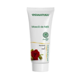 Masca fata cu Argila 75ml - Viva Natura