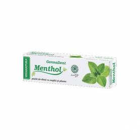 Pasta de dinti GennaDent Menthol 50ml - Viva Natura