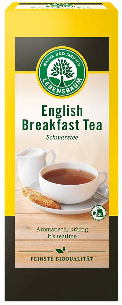 Ceai negru english breakfast, eco-bio, 40g - Lebensbaum