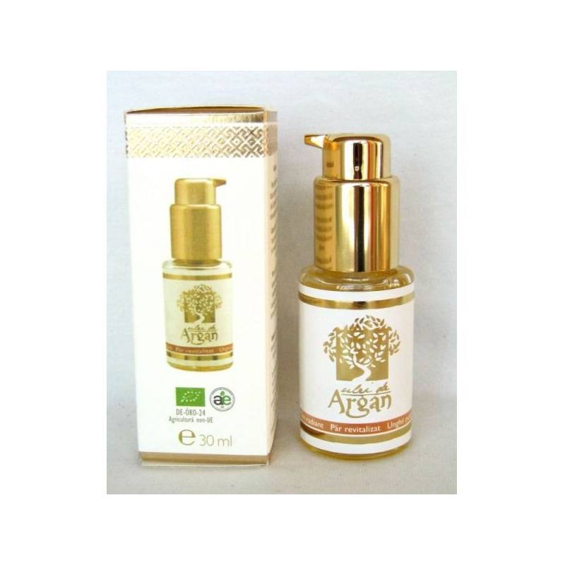Ulei de argan bio 30 ml cu pulverizator - Longevita