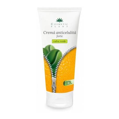 Crema anticelulita FORTE cu extract de cafea verde 200 ml - Cosmetic plant