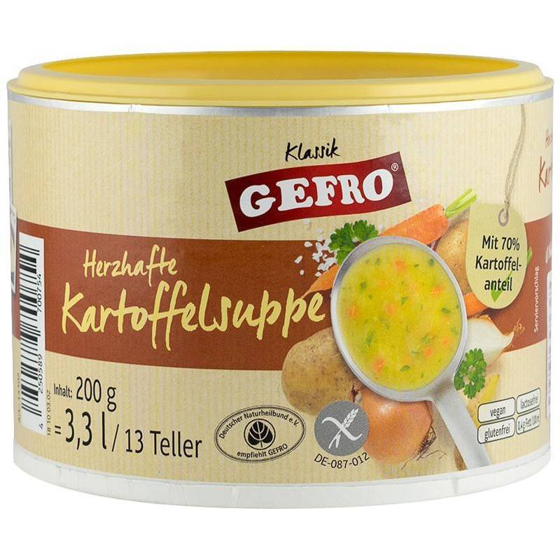 SUPA CONSISTENTA DE CARTOFI, 200 G, Gefro