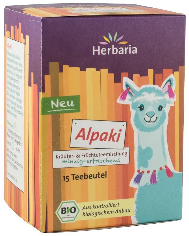 Ceai din plante si fructe alpaki eco-bio, 15x1,8g herbaria