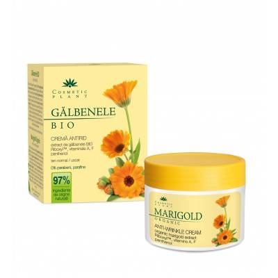Crema Antirid Cu Galbenele 50ml - Cosmetic Plant