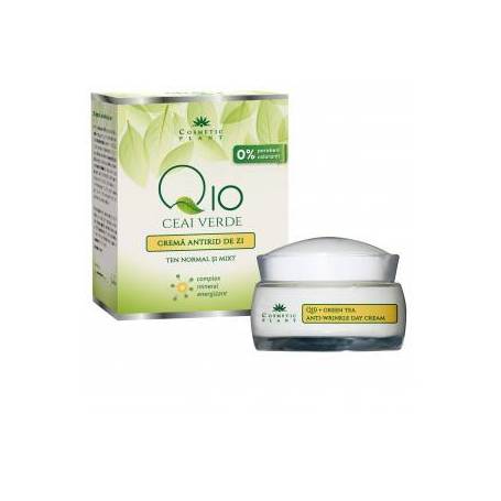 Crema antirid de zi Q10 si complex mineral 50ml - Cosmetic plant