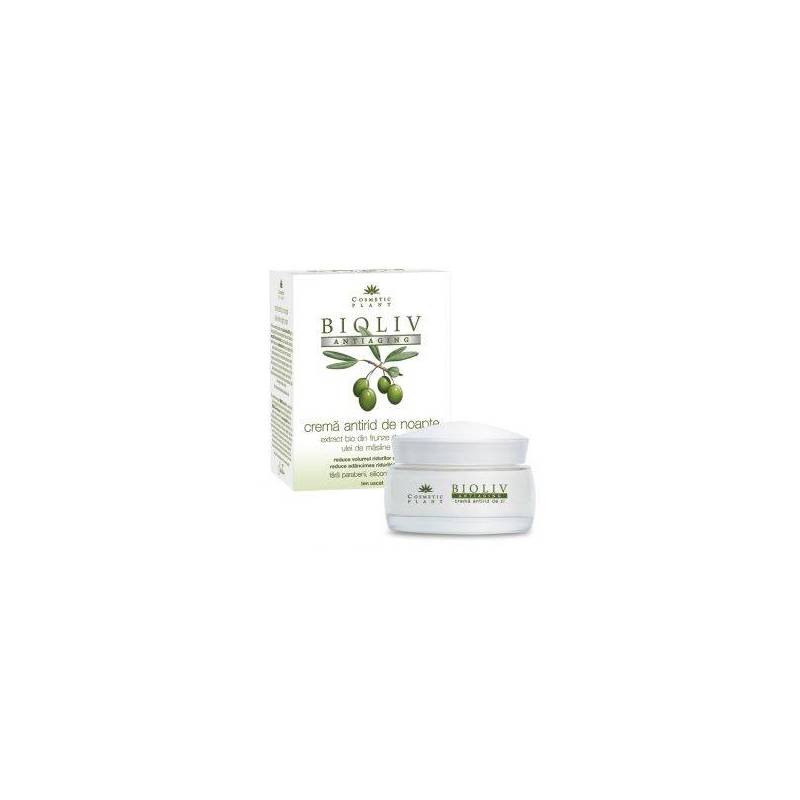 Crema antirid de noapte Bioliv Antiaging 50ml - Cosmetic plant