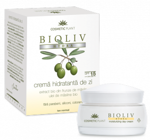 Crema hidratanta de zi bioliv hydra 50ml - cosmetic plant