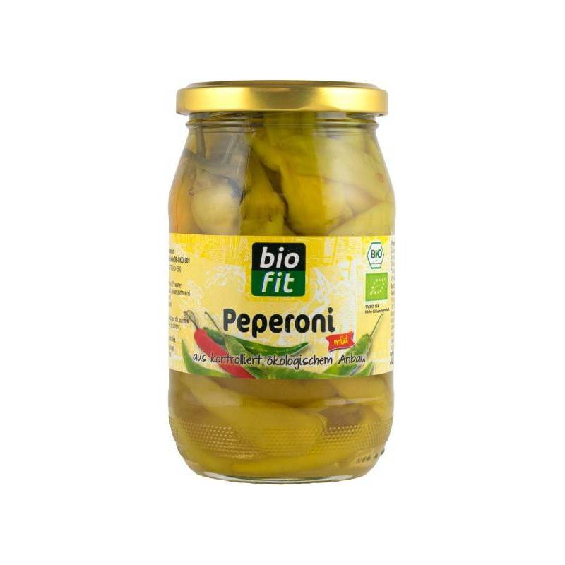 Peperoni mediu iute, eco-bio, 320g - Bio Fit