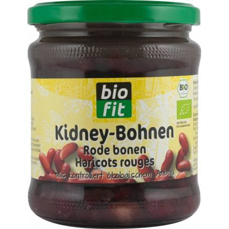 Fasole rosie, red kidney, eco-bio, 330g - Bio Fit
