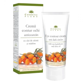 Crema contur ochi cu ulei de catina si masline 30 ml - Cosmetic plant
