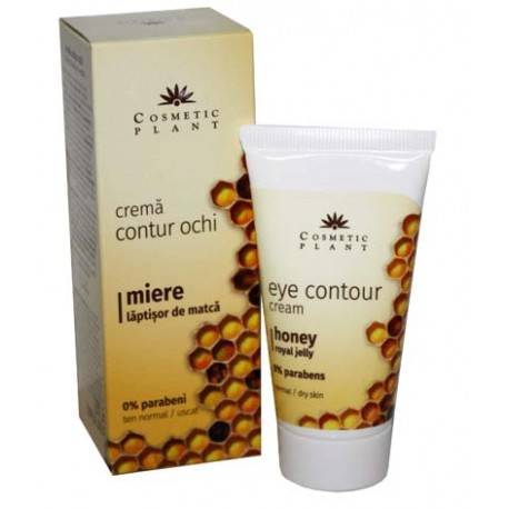 Crema contur ochi cu miere si laptisor de matca 30 ml - cosmetic plant