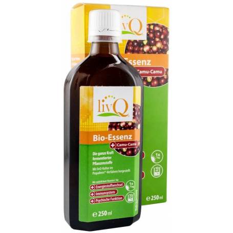 Concentrat enzimatic cu camu-camu, eco-bio, 250 ml, livQ