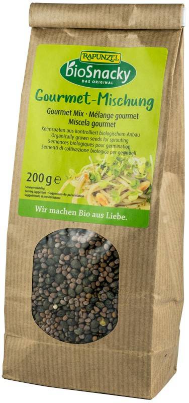 Amestec de seminte (germeni) gourmet eco-bio, 200g rapunzel