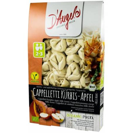 Cappelletti cu dovleac si mar eco-bio, 250g D'ANGELO PASTA