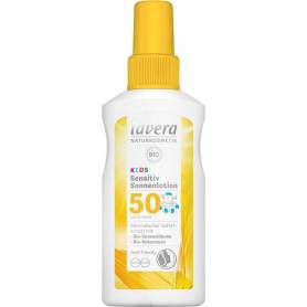 LOTIUNE  PENTRU PROTECTIE SOLARA SPF50, PENTRU COPII, ECO-BIO, 100ML - LAVERA