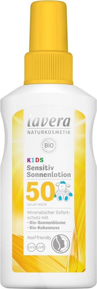 Lotiune Pentru Protectie Solara Spf50, Pentru Copii, Eco-bio, 100ml - Lavera