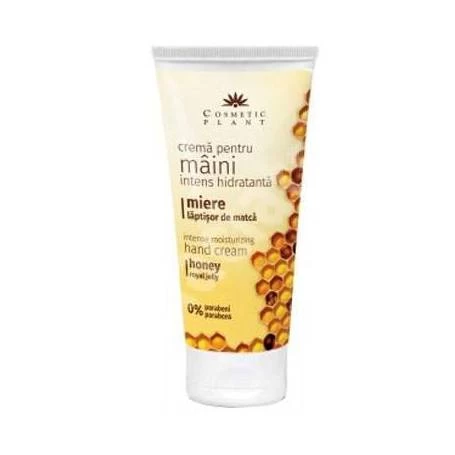 Crema maini intens hidratanta cu miere si laptisor de matca 100 ml -  Cosmetic Plant