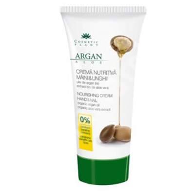 Crema Maini Si Unghii Cu Ulei De Argan Si Extract De Aloe Vera 100ml - Cosmetic Plant