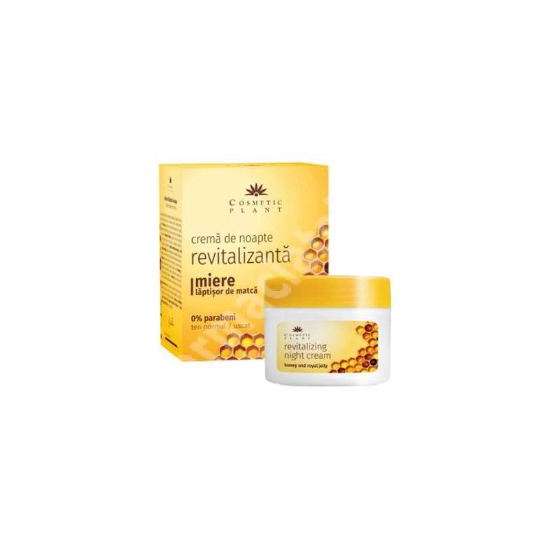 Crema de noapte revitalizanta cu miere si laptisor de matca 50 ml -
