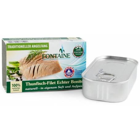 File de ton in suc propriu, eco-bio,120g - Fontaine