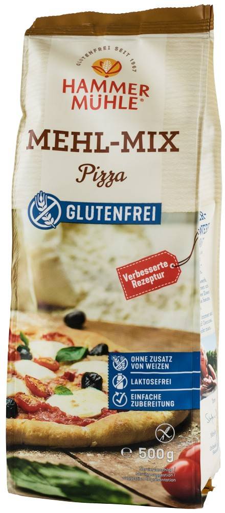 Mix De Faina Pentru Pizza, Fara Gluten, Eco-bio, 500g Hammer Muhle