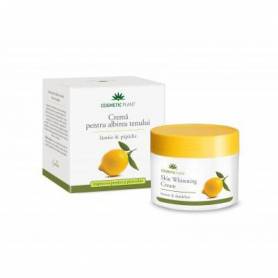 Crema pentru albirea tenului cu extract de lamaie si papadie 50ml - Cosmetic plant