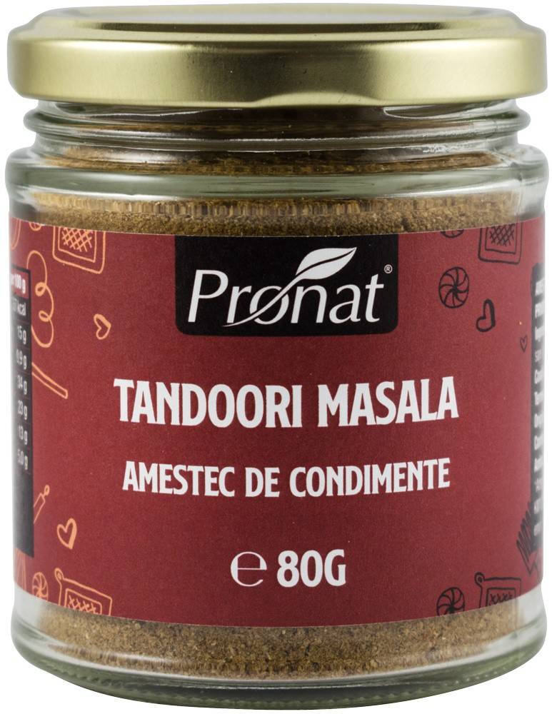 Tandoori masala, amestec de condimente, 80g pronat