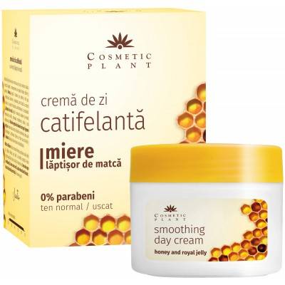 Crema De Zi Catifelanta Cu Miere Si Laptisor De Matca 50ml - Cosmetic Plant