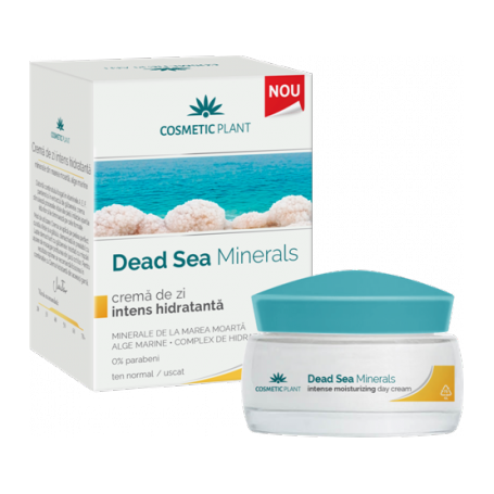 Crema de zi intens hidratanta cu minerale de la Marea Moarta 50ml -  Cosmetic plant