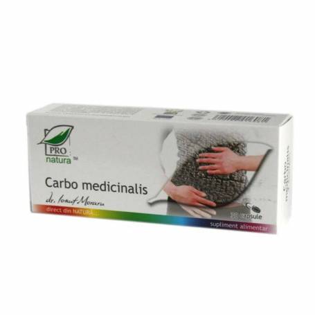 Carbo Medicinalis 30cps - Medica ProNatura